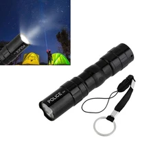 

Aluminum Shell Mini Waterproof Flashlight Portable LED Focus Light Mini LED Flashlight Hiking Camping Cycling Fishing Outdoor 3W