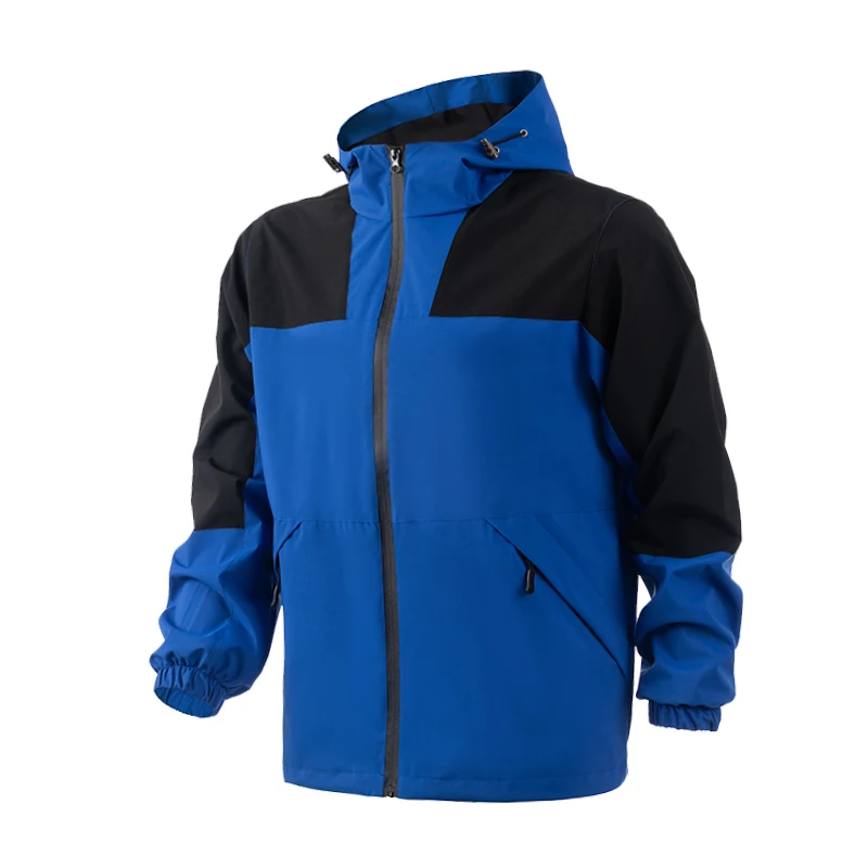 Men's Pilot Jacket Spring Autumn Fashion Casual Large Size Solid Color Zipper Sports Coat