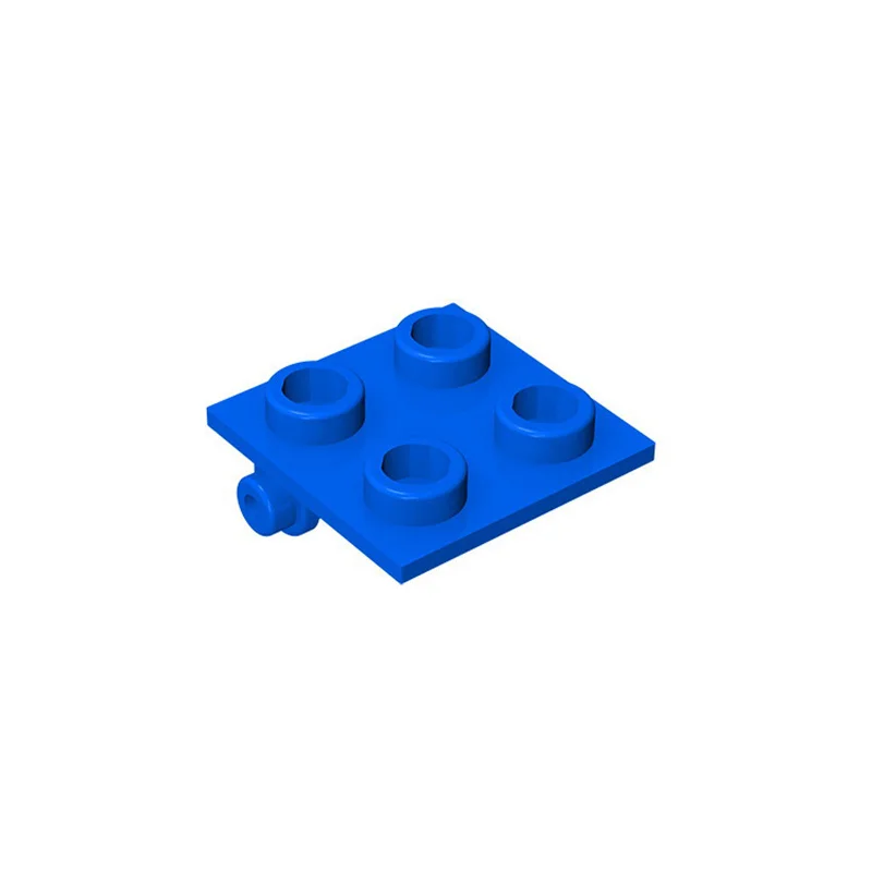 50개 6134 힌지 브릭 2x2 상판 브릭 컬렉션 대량 모듈식 GBC 장난감 기술 MOC 빌딩 블록 호환