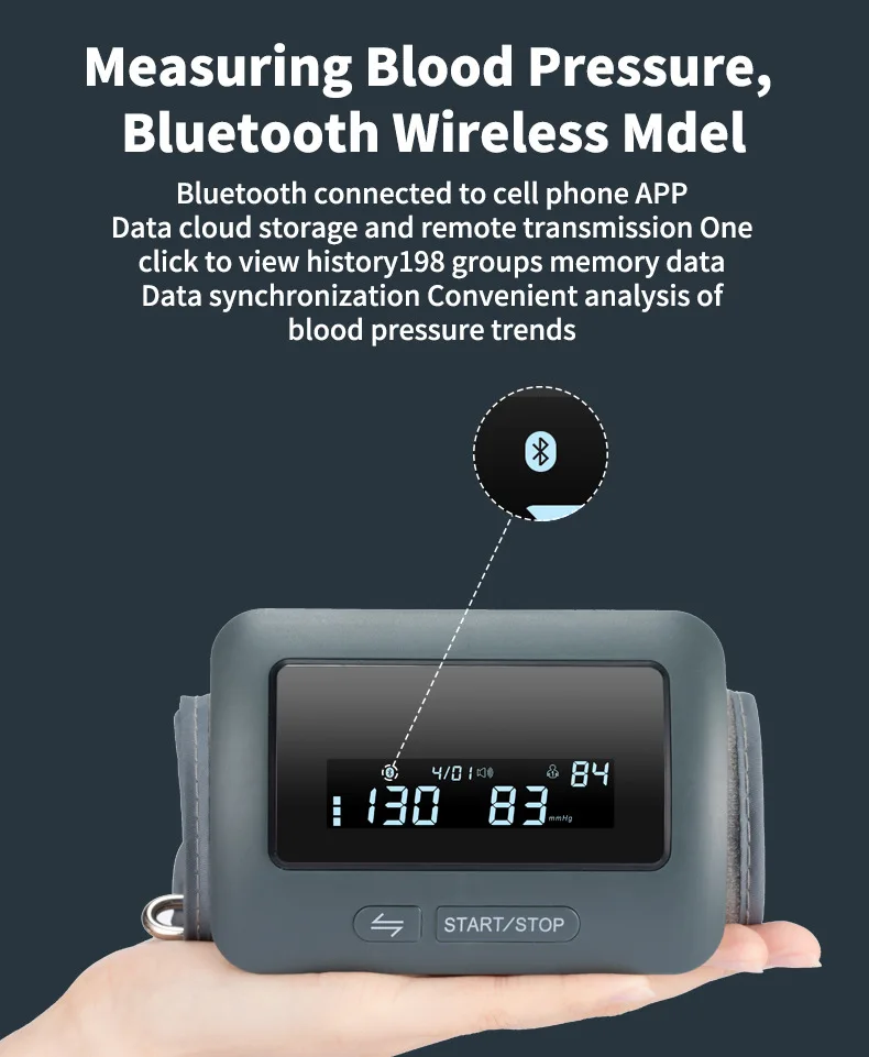 Blood Pressure Monitor Display