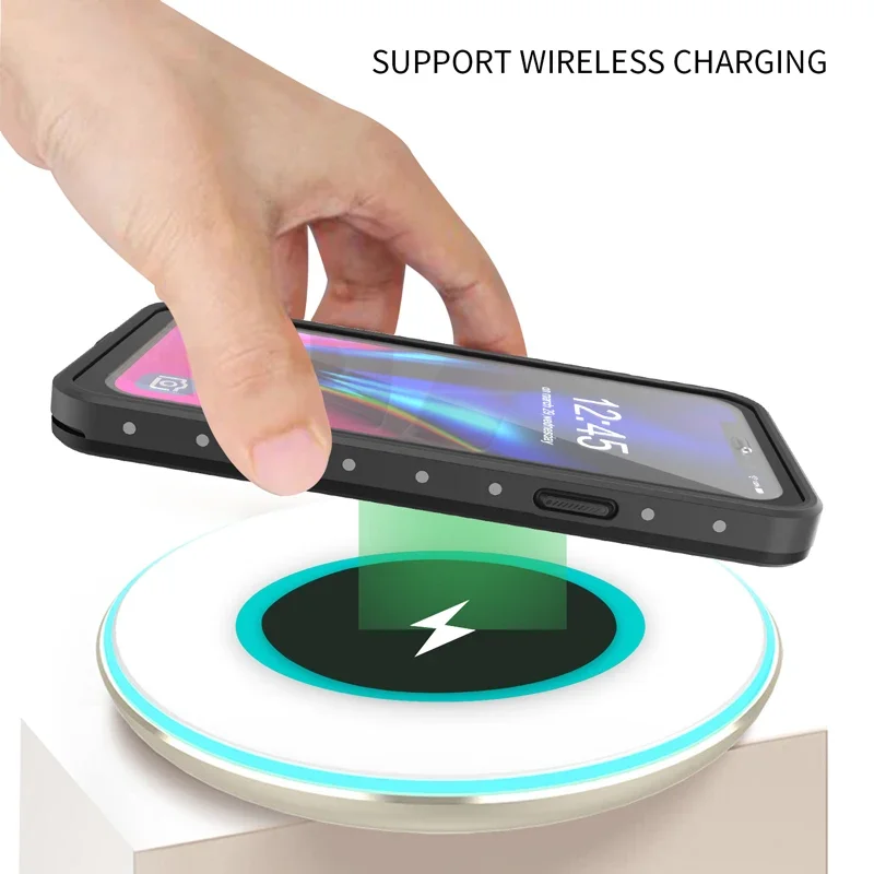 Redpepper IP68 Waterproof case For iphone 15 14 13 12 11 pro Max XR XS MAX 7 Plus Underwater 3m Water Proof Shockproof Hard Case