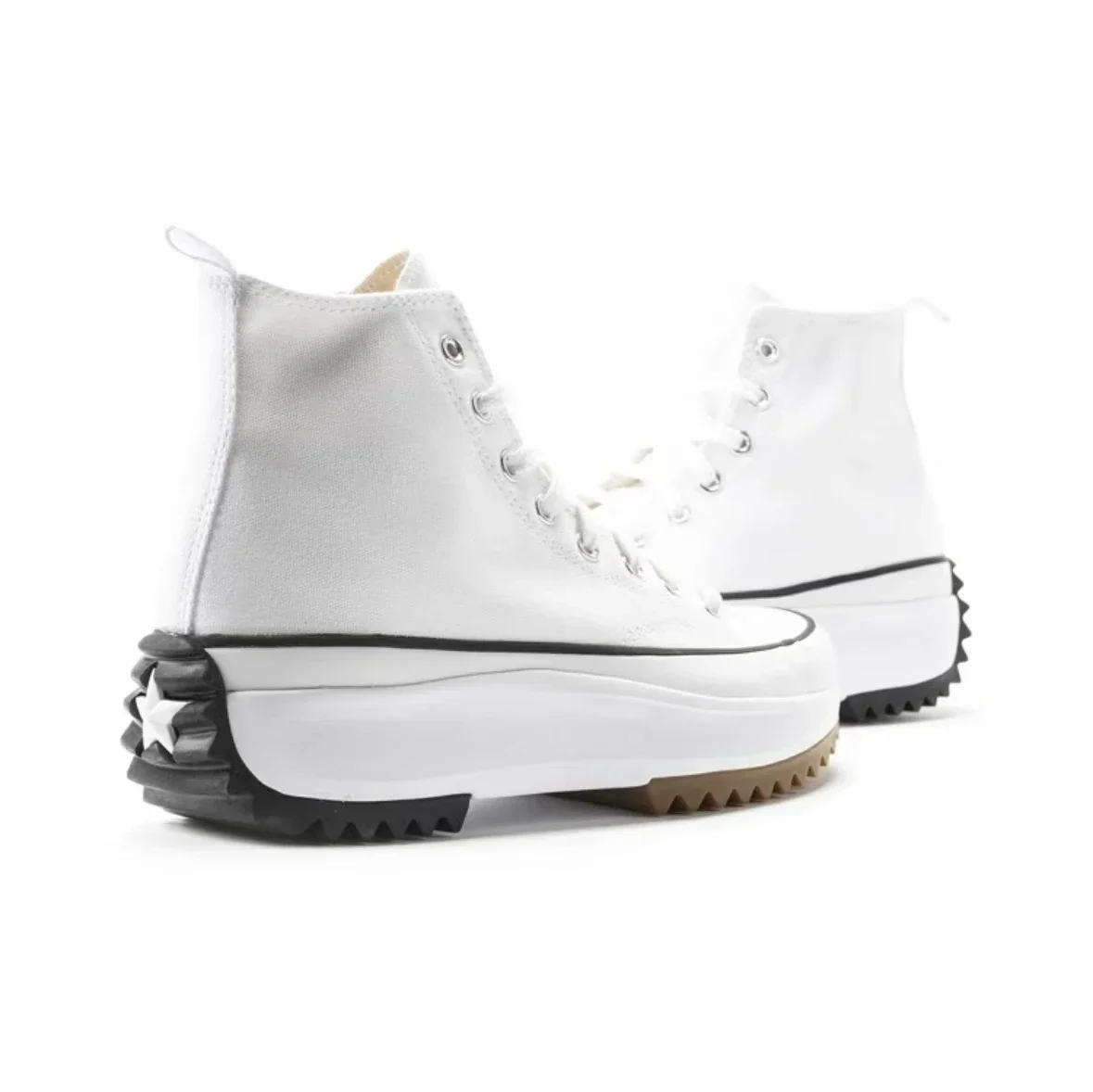 Converse Run Star Hike Men and Women Skateboarding Shoes Outdoor Lightweight Wear-resistant Vintage Sneaker White casual sneakers