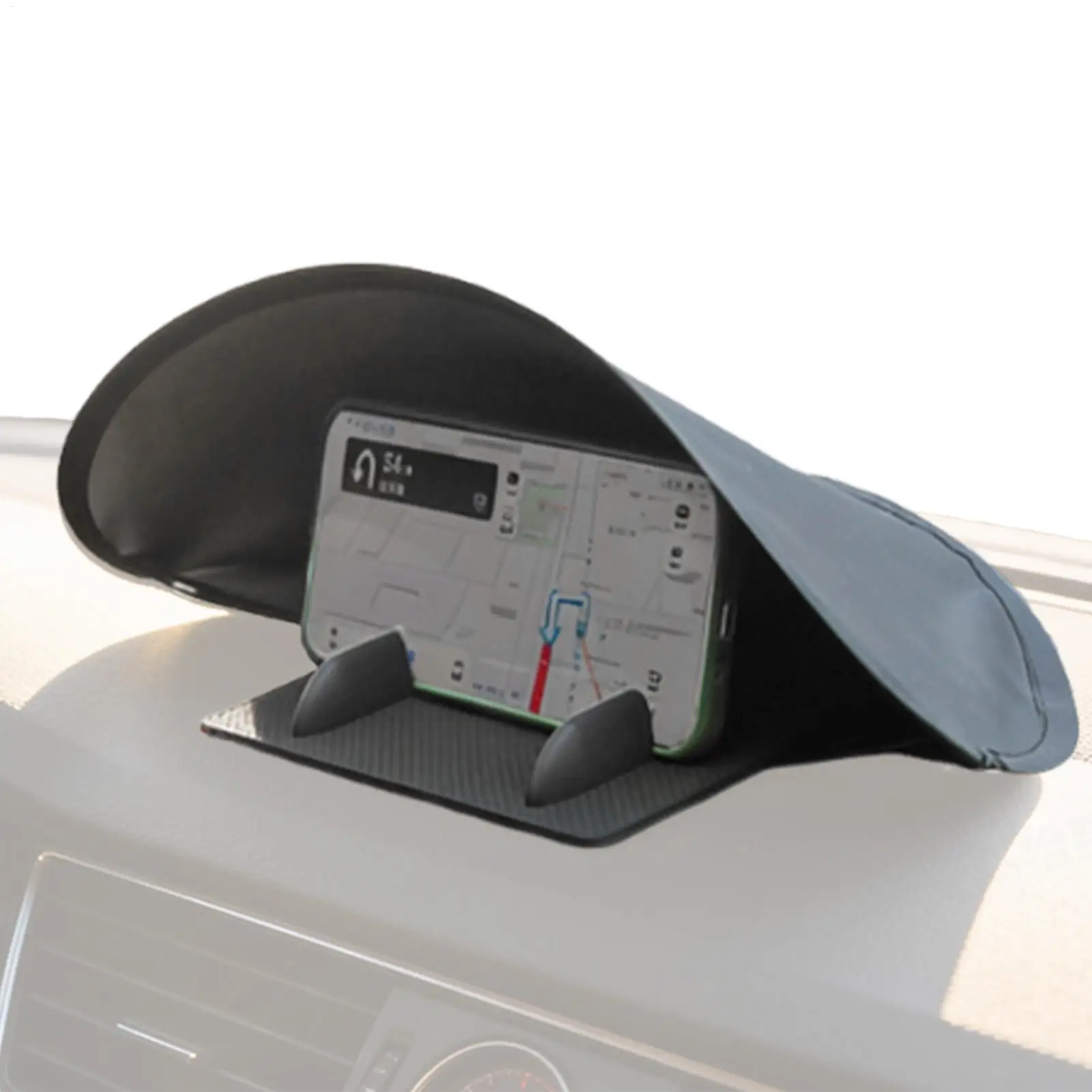 Foldable Anti-Glare Heat Resistant Car Phone Sun Shield