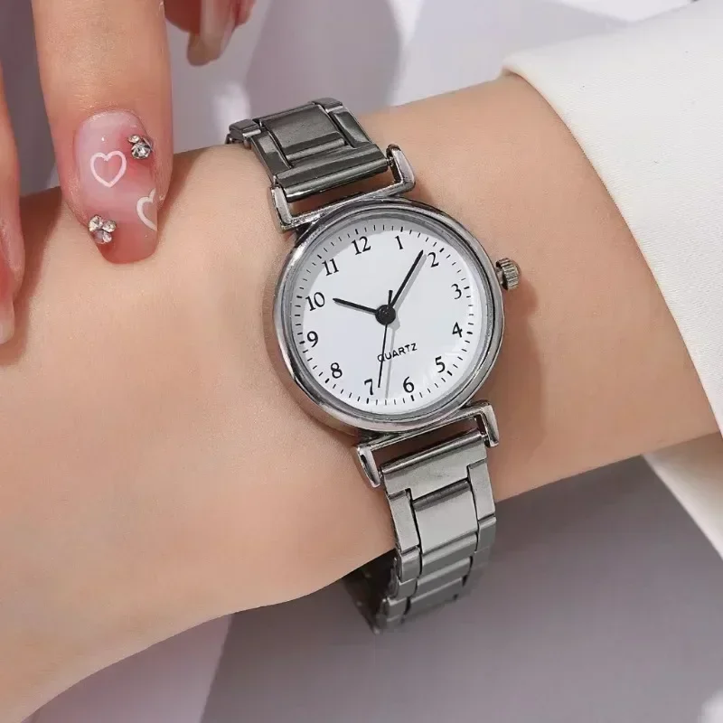 Luxury Wrist Watches for Women Fashion Analog Quartz Watch Stainless Steel Strap Ladies Watch Casual Digital Bracele womens watch