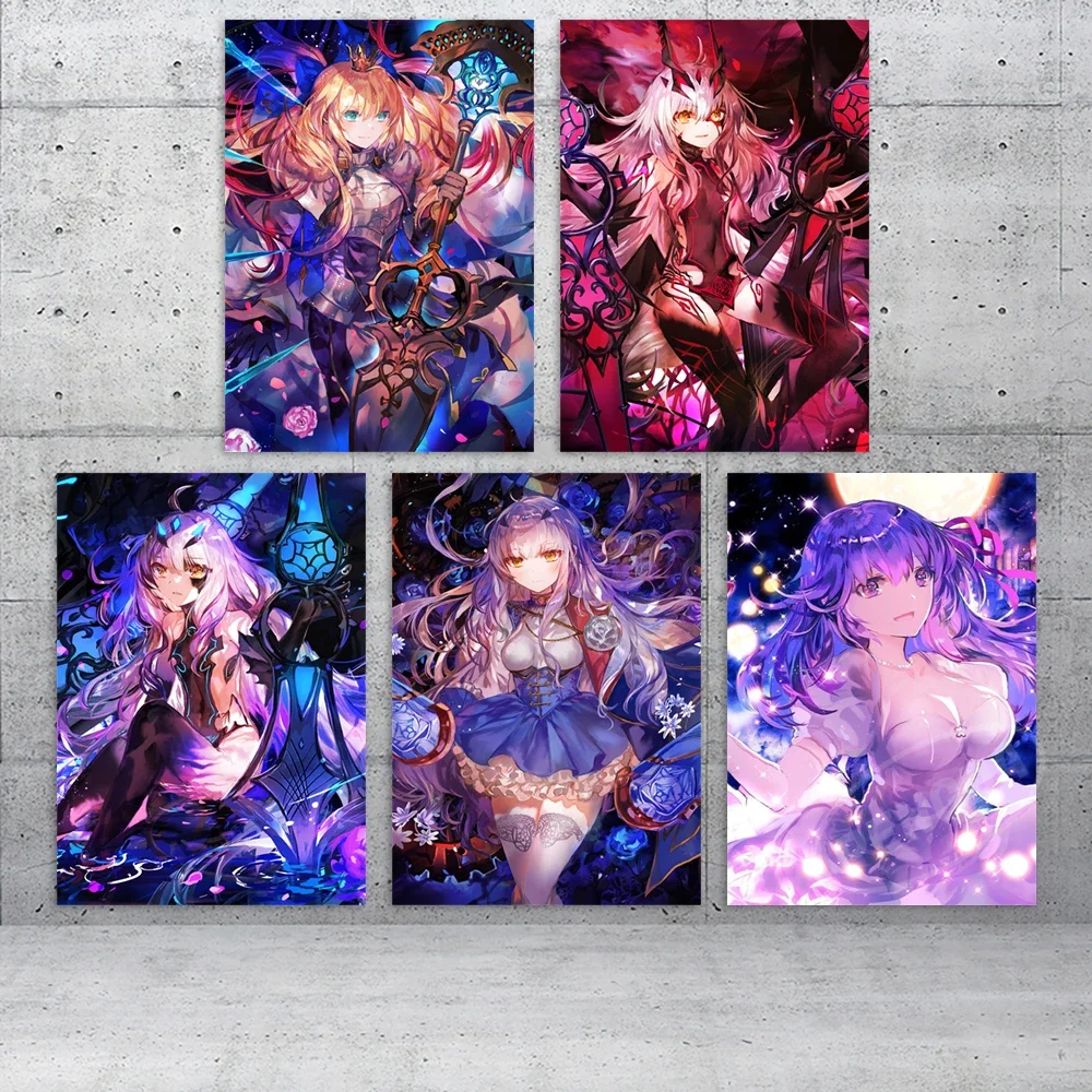 

Настенная Картина на холсте Fate Grand Order HD, принты с изображением героев мультфильма комикла Сакура, Постер Oda Nobukatsu, домашний декор, картина для спальни, модульные аниме картины