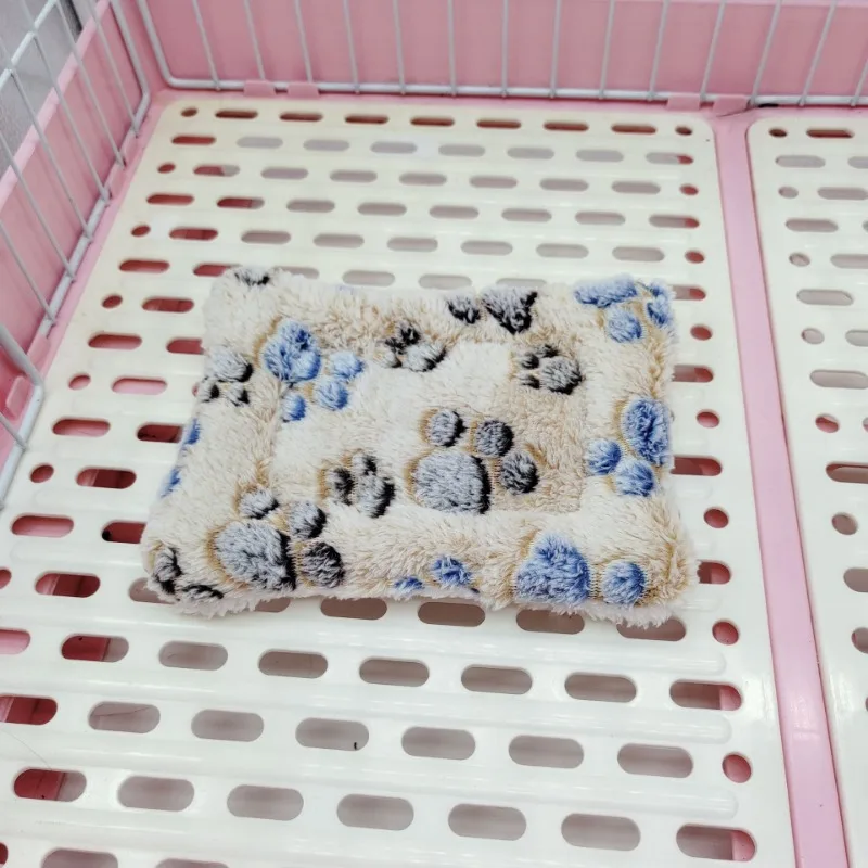 Kreative Haupt landschaft kleine Haustier matte Hamster Nest matte kleines Haustier Meers chweinchen Totoro Baumwoll matte Kaninchen Winter wärme kleine Haustier matte – Detail 13