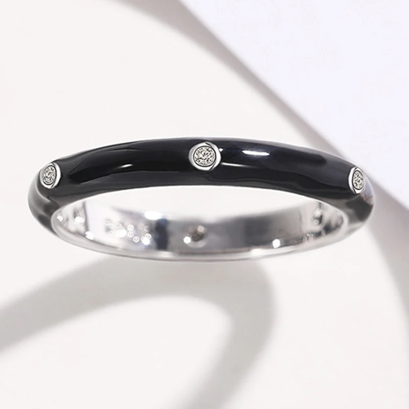 Anello alla moda anello geometrico in ottone fede nuziale donna_voghion.com