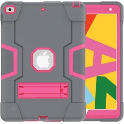 Universal Tablet Holder Case for Pro 11 2018 2020 (Grey Pink)