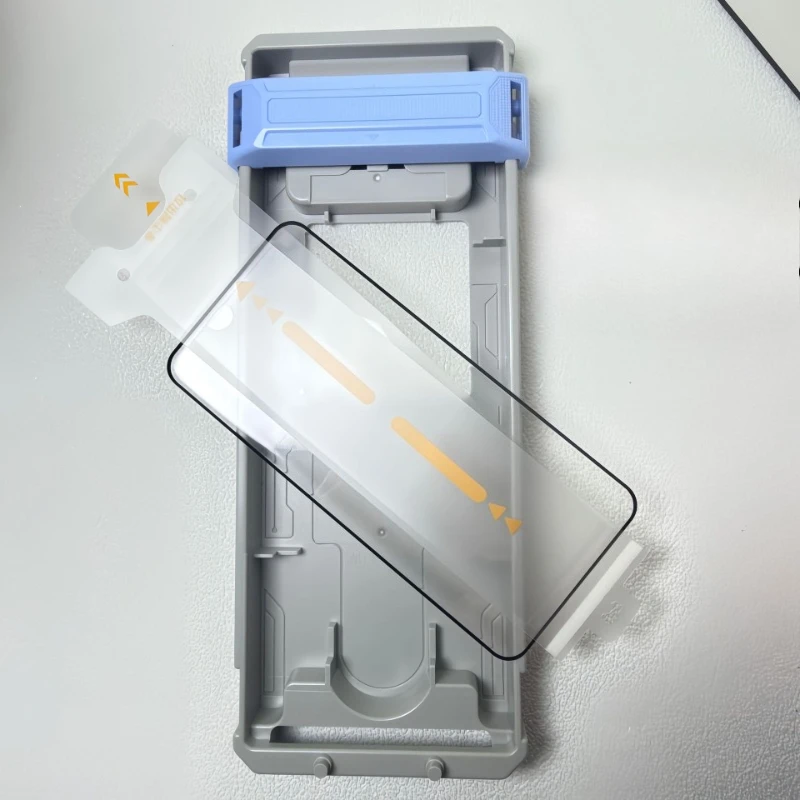 Premium Full Glue Tempered Glass Screen Protector with Easy Installation Tool