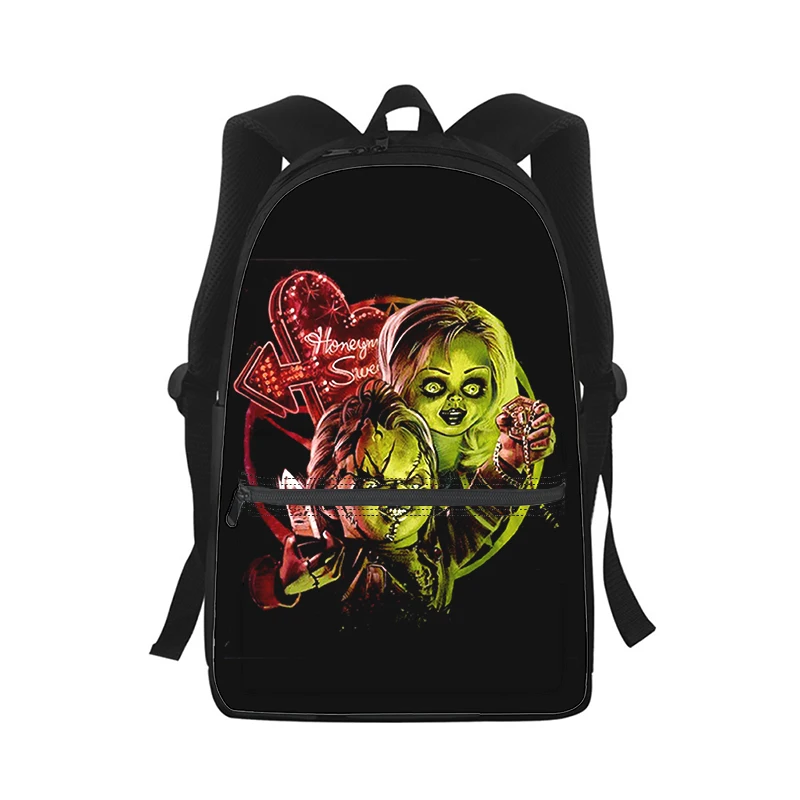 Charles Lee Ray Chucky Men Women Backpack 3D Print Fashion Student School Bag Laptop Backpack Kids Travel Shoulder Bag