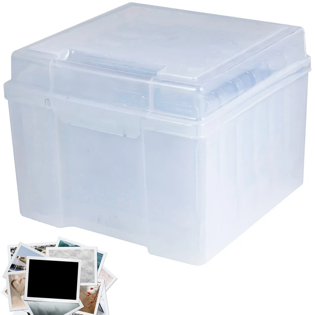 Photo Craft Storage Box Plastic Organizer  Plastic Cards Storage Organizer  - Storage - Aliexpress