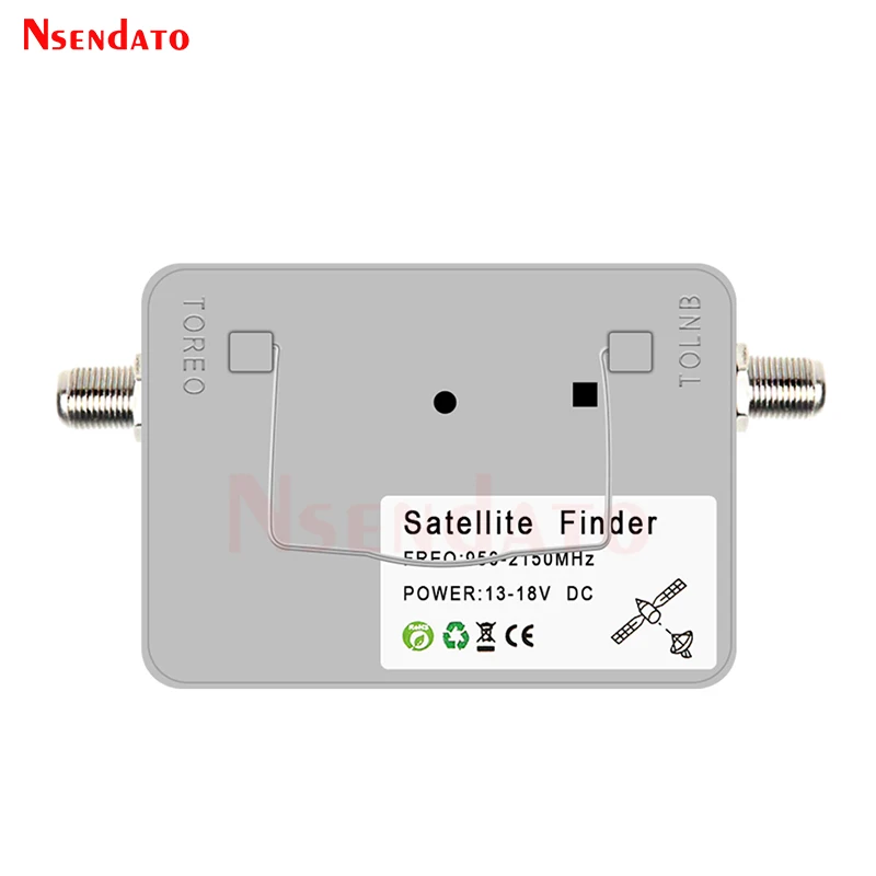 Ankaro Premium LCD Satfinder SAT Finder Messgerät digital LNB Signal Ton +  Kabel