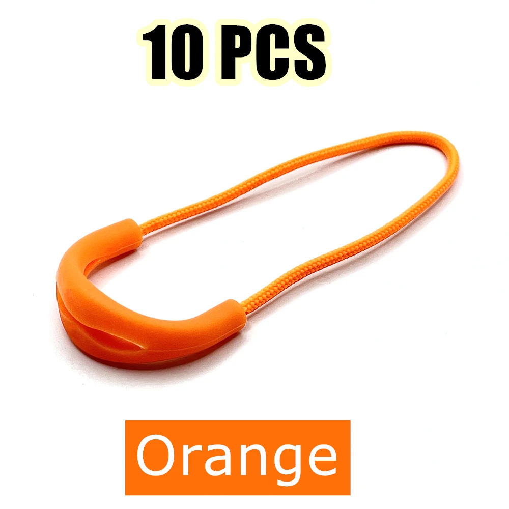 Lot De 10 à 100 Cordons De Couleur Pour Fermeture éclair - Pour Sac à Dos - Accessoires - Fermeture éclair - Cordon Coulissant - Rouge Et Noir