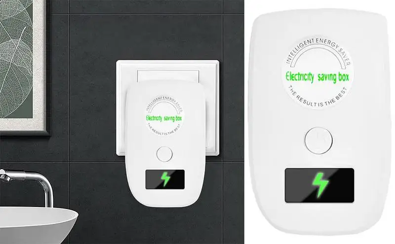 

Power Saver Electric Energy Saver US Standard Household Electricity Saving Box Device For Air Conditioners Water Pumps TVs