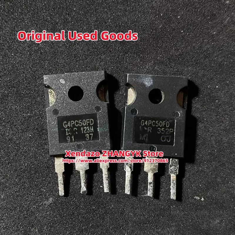 고전력 IGBT 튜브 MOSFET, IRG4PC50FD, G4PC50FD, 39A, 600V, 247, 10 개/로트