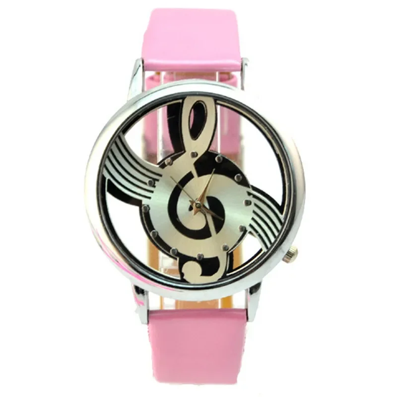 Women Watches Luxury Fashion Music Note Noble Watch Leather Strap Waterproof Quartz Reloj Mujer Men Watches Relogio womens quartz watch,womens watch,quartz watch,women watches,mens quartz watch,men wristwatch