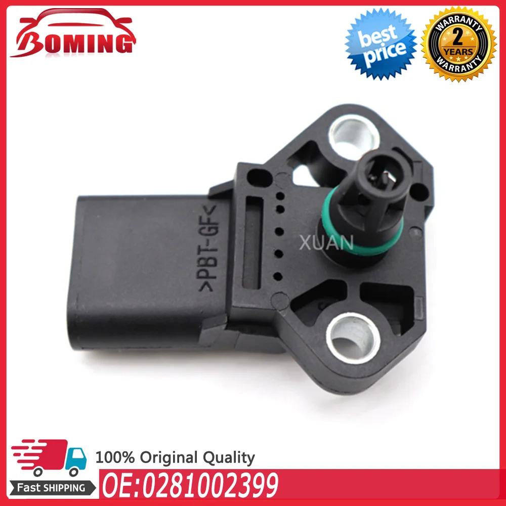 Collettore Absolute Turbo Boost Pressure Map Sensor 0281002399 Per Volkswagen Passat Polo Sharan Scirocco Touran Transporter