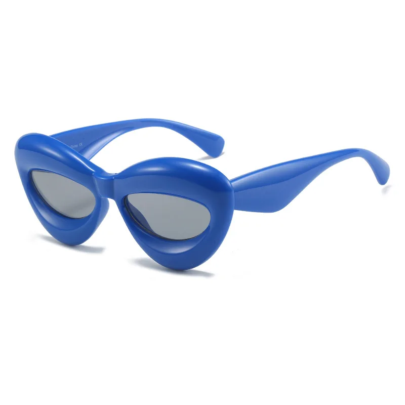 

Fashion Personalized Cat Eyes Sunglasses Women Personalized Ins Candy Glasses Versatile Sunglasses men