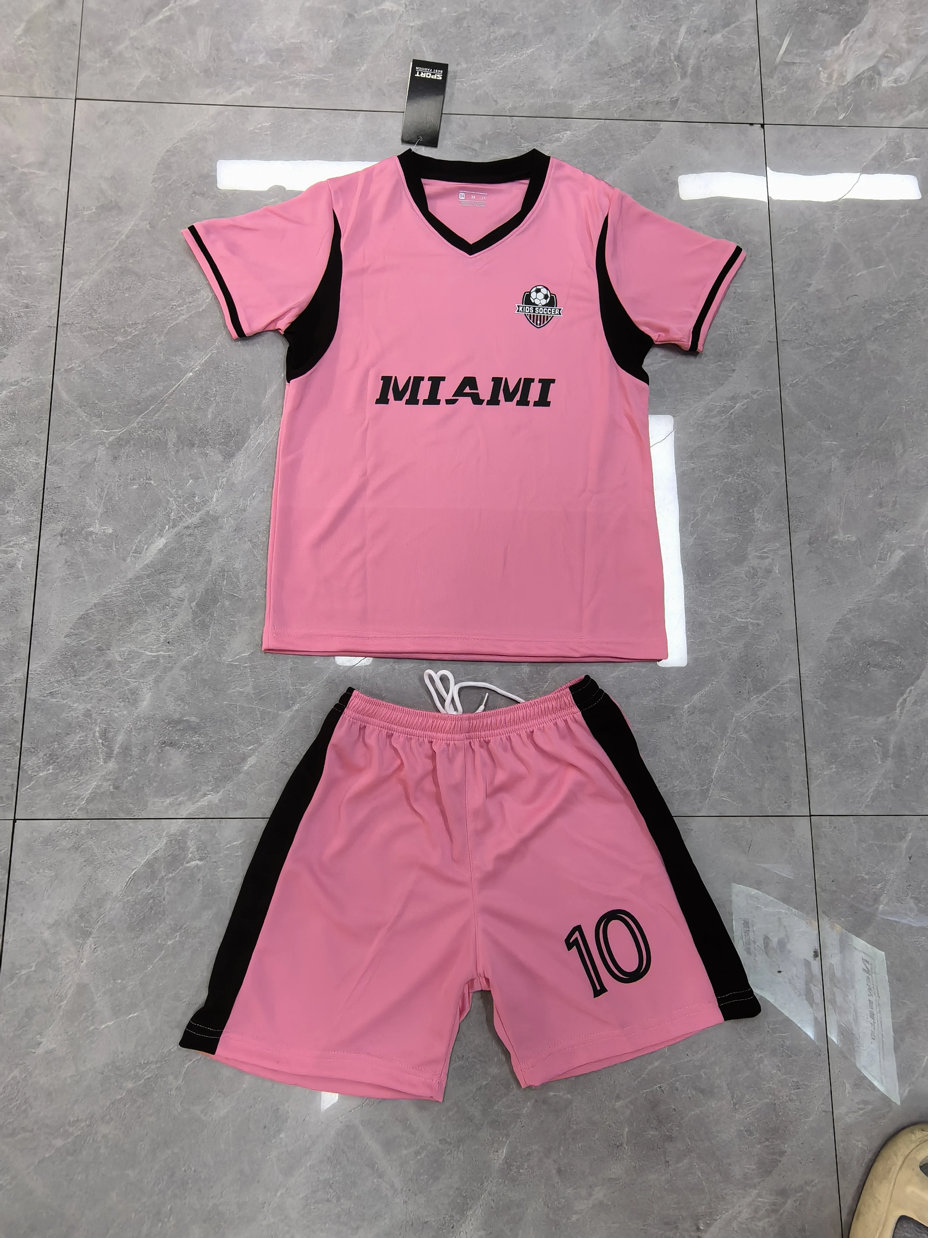 Soccer Jerseys Training Uniforms Shirts Shorts Sock Kit for 2-14years football jersey set soccer uniform
