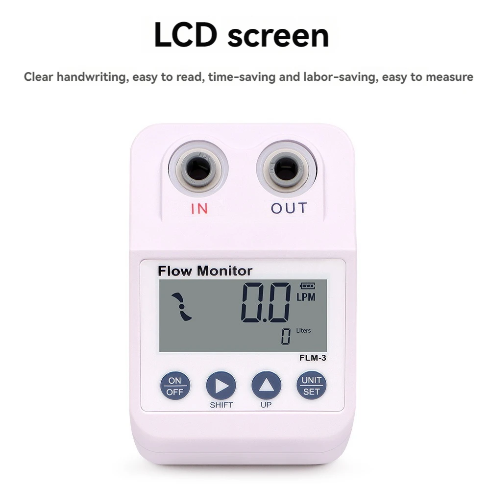 RO Pure Water Machine Flow Meter FLM-3 Digital Water Purifier Filter Cartridge Usage Cycle Detection Instrument Tool