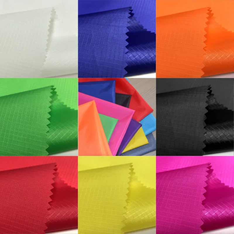 

Free shipping 210T waterproof plaid polyester taffeta inflatable fabric handbag tarpaulin kite cloth waterproof umbrella cloth
