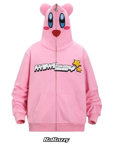 2024 Anime Kakaz Trendy Brand Full Pull Hoodie Jacket 3D Digital 