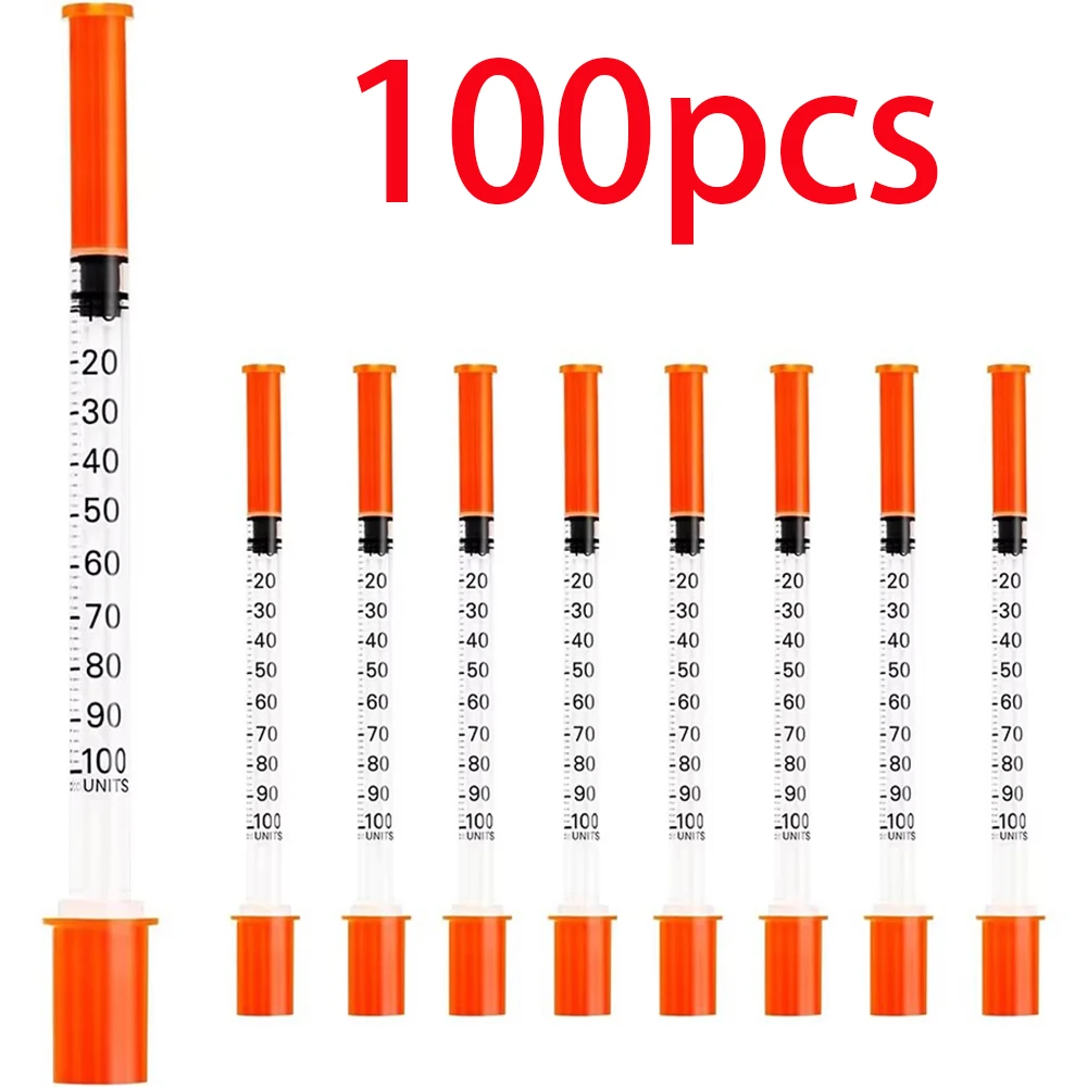 Bulk Pack of 1ml Plastic Syringes for Veterinary and Industrial Adhesive Use