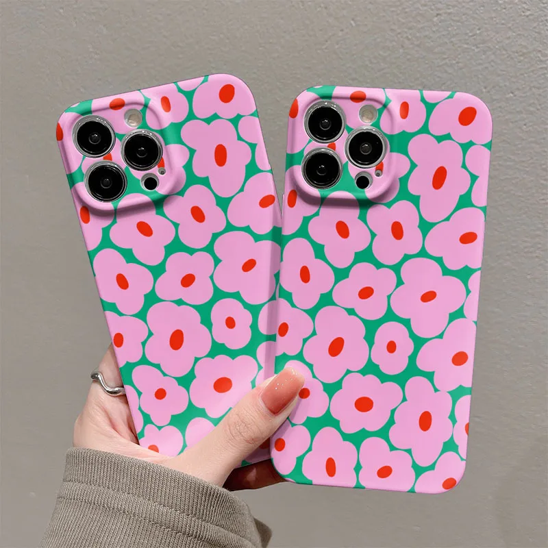 Chic Floral Hard PC Bumper Phone Case
