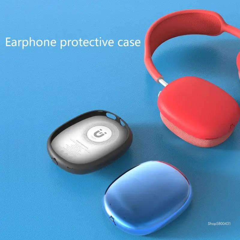 

Чехол для наушников с беспроводной зарядкой, легкий для Airpods-Max, защитный для