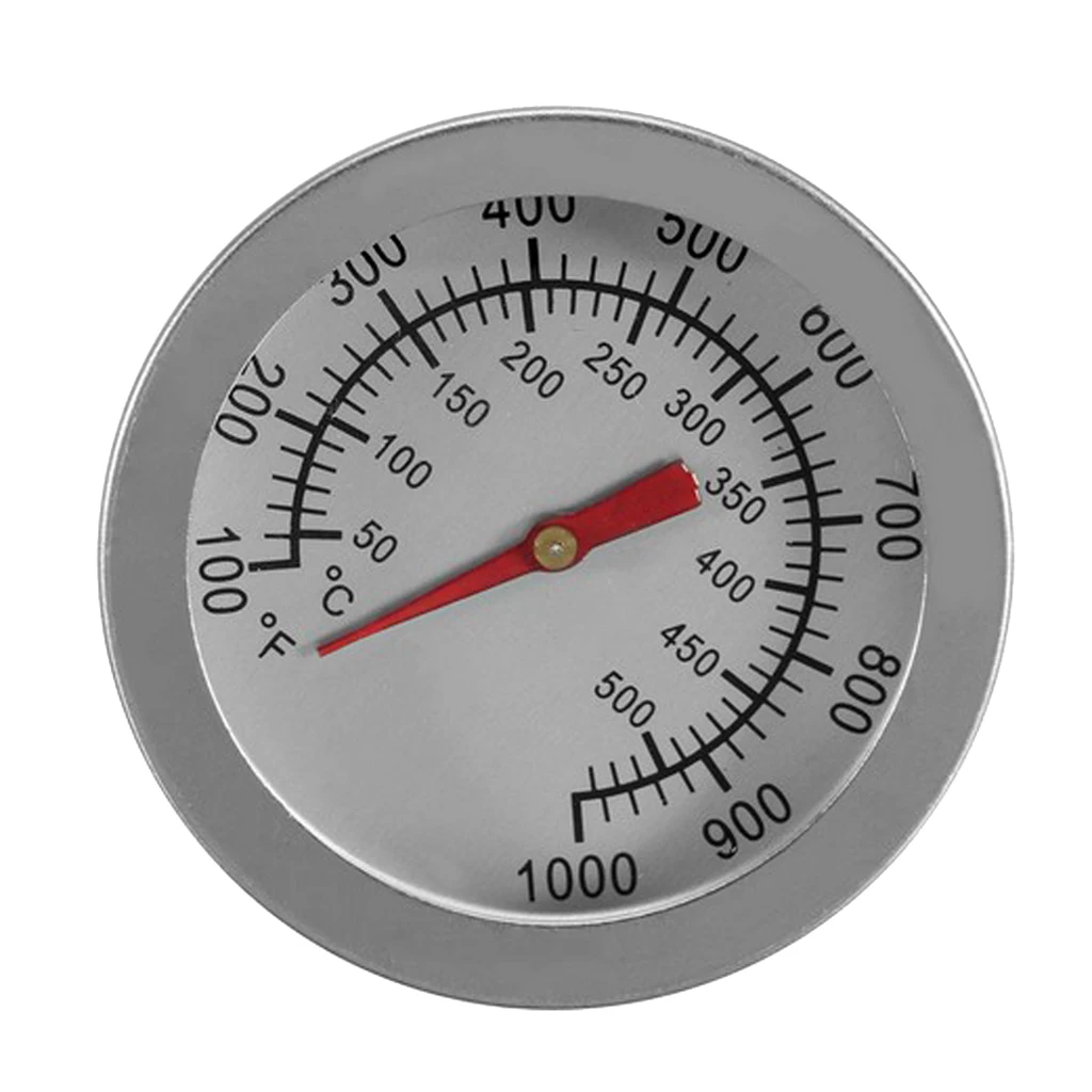 BBQ Smoker Grill Thermometer Temperature Gauge 100-1000 Degrees Fahrenheit  50-500 Degrees Smoker Temp Gauge Barbecue Thermometer - AliExpress