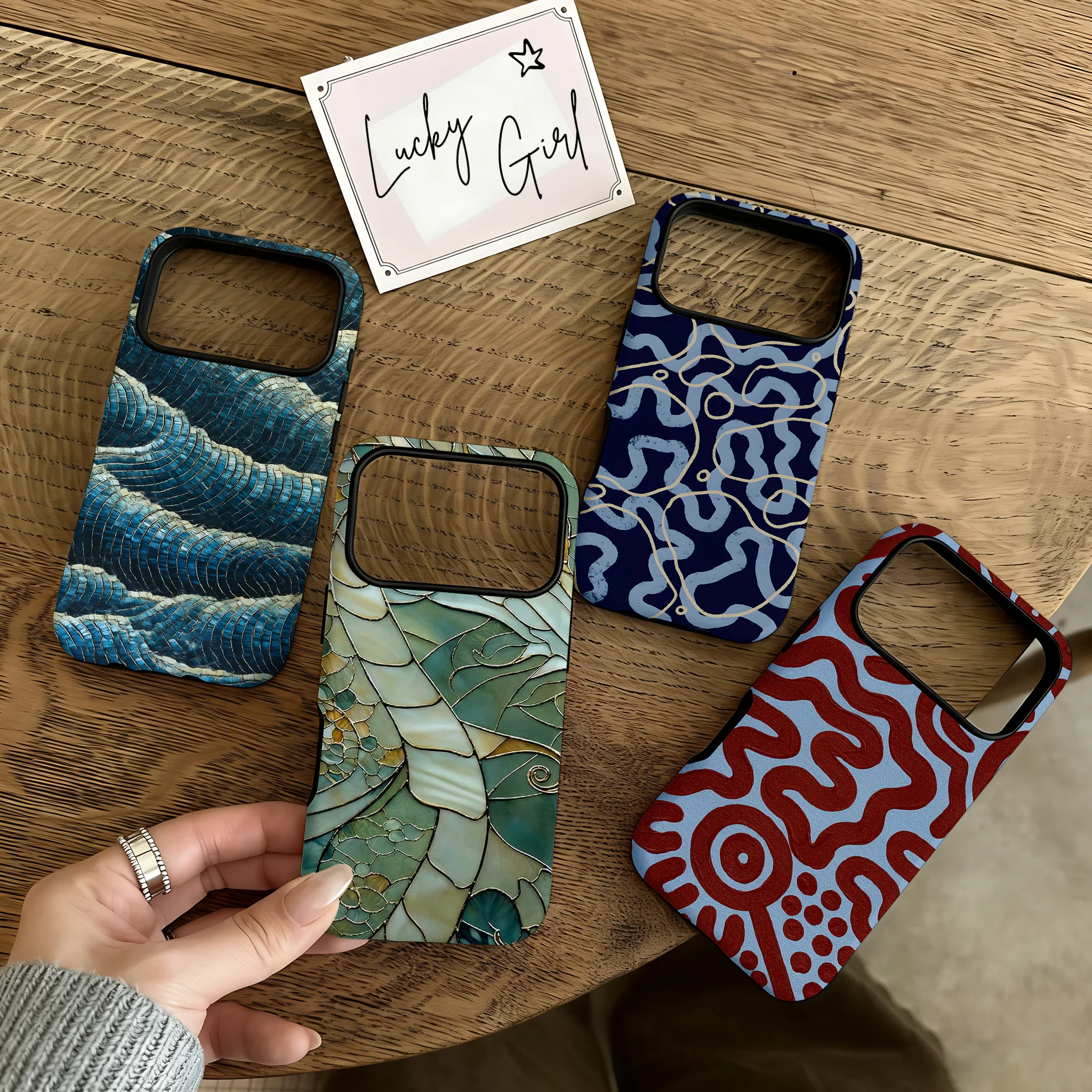 Clmj Swag High Tide Handyhülle für iPhone 17 17e 16e 16 15 14 13 12 11 X XS XR XSMAX 7 8 Air Pro Max Plus Doppelschichtig
