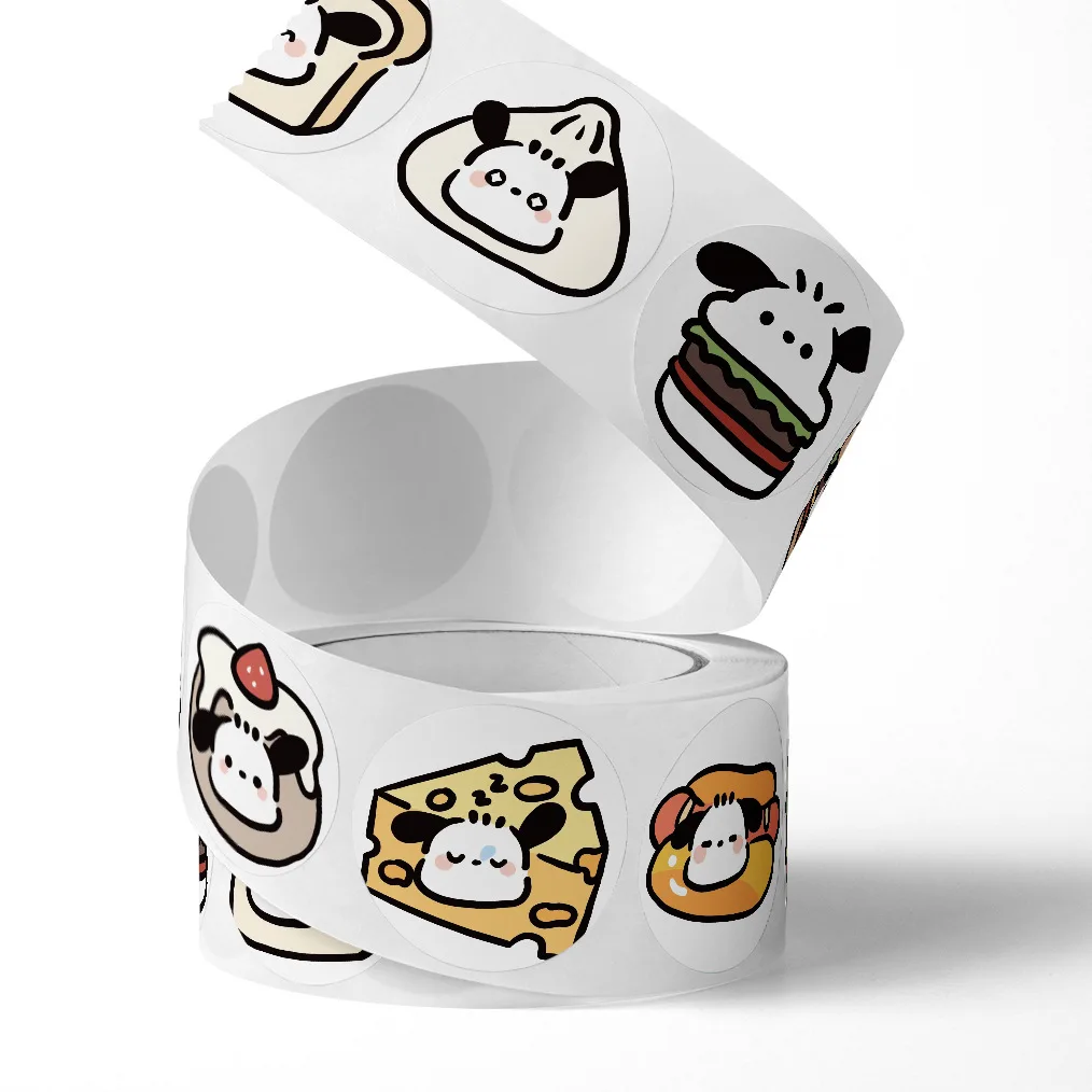 500개 일본 스타일 INS 고급스러운 파차 강아지 산리오 귀여운 창의적인 저널용 씰링 스티커