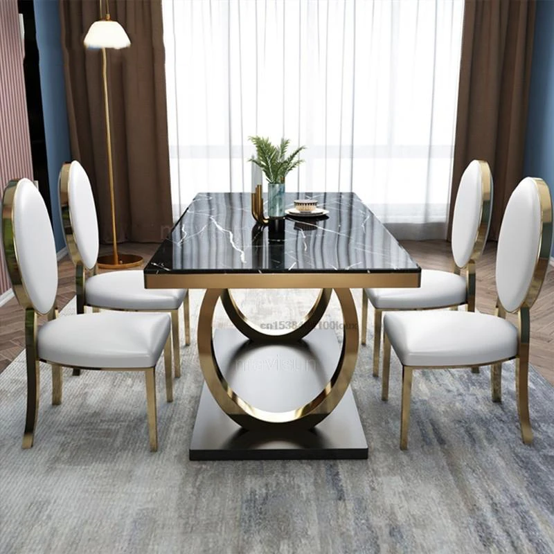 Marble Kitchen Dining Table Coffee Dressing Modern Room Sets Dining Table  Salon Desk Balcony Mesa Plegable Hotel Furniture - AliExpress
