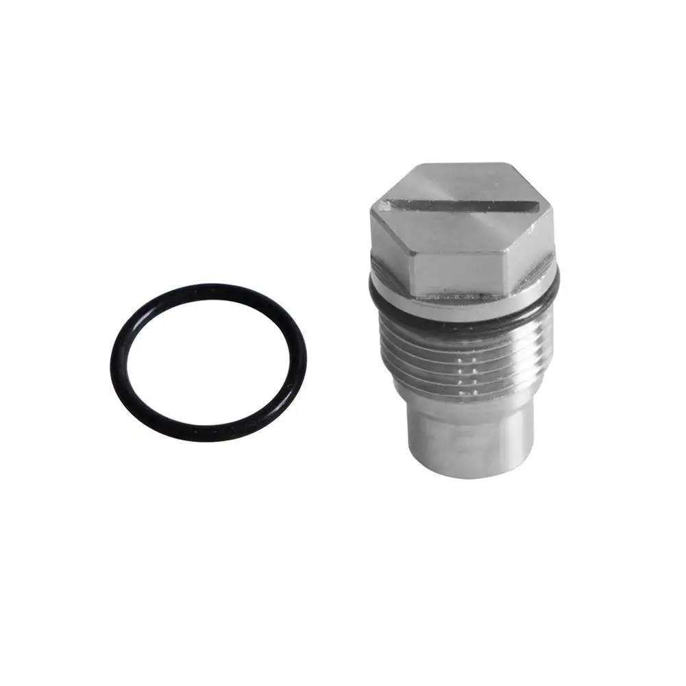 

Car Fuel Rail Valve Plug With O-r ing Replacement P1093 P0087 6.6l Fuel Pressure Valve Compatible 6.7lcumm
