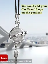  Cystal Car Logo Hanging Pendant DIY Your Car Logo Hanging Diffuser For BMW Benz Audi Etc Or Design Your Car Brand Logo Aroma 