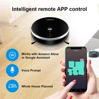 Robot Vacuum Cleaner LIECTROUX/LILIN C30B ,Map Navigation with Memory,Wifi APP Control,6000pa Suction,Smart Electric Water Tank 2