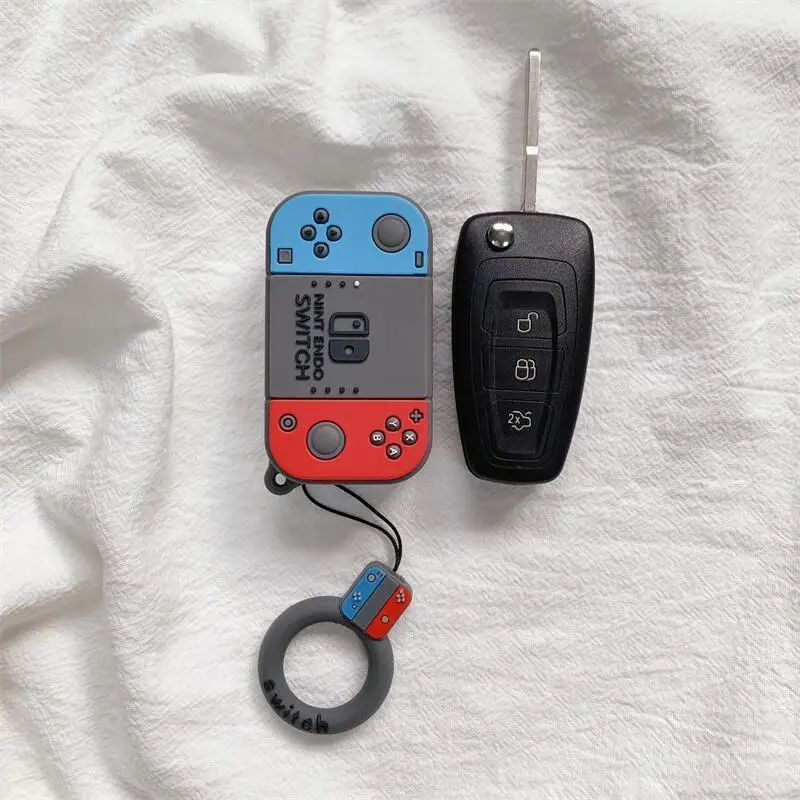 Silicone Per Ford Focus Mk1 Mondeo Transit Flip Pieghevole Remote 3 Button Car Key Case Cover Fob Game Machine Style Accessori