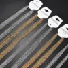 10 pz colore oro acciaio inossidabile Link 45/50/55/60CM Bulk collana catene gioielli catene cubane girocolli catena all'ingrosso artigianato fai da te 1