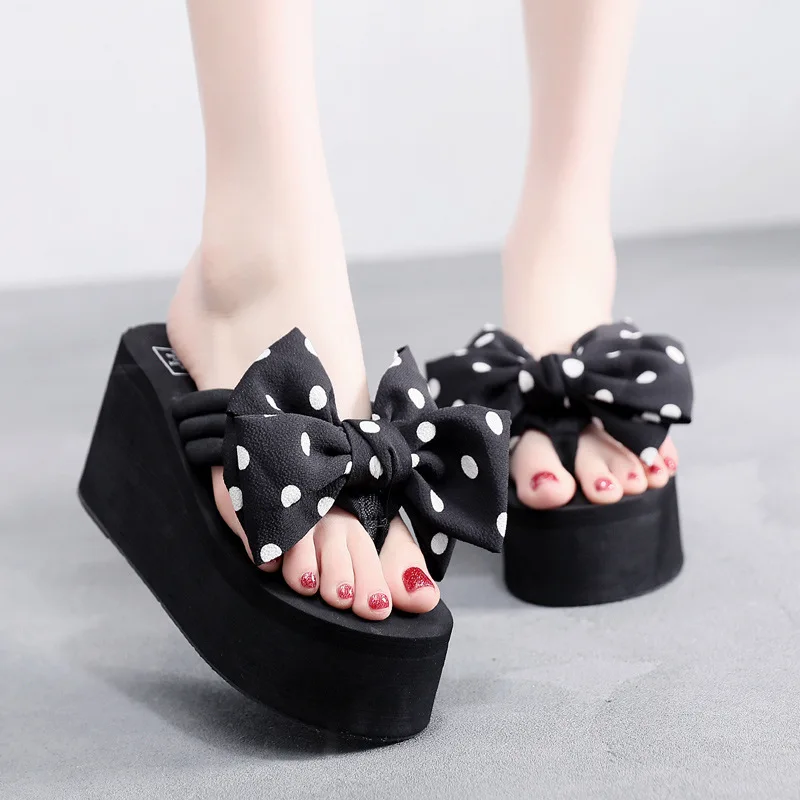 black bow 8cm