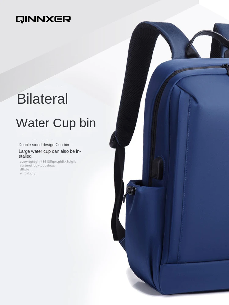 QINNXER Multi functional computer laptop bag large capacity commuting men business mochila de viaje multifinonal travel backpack