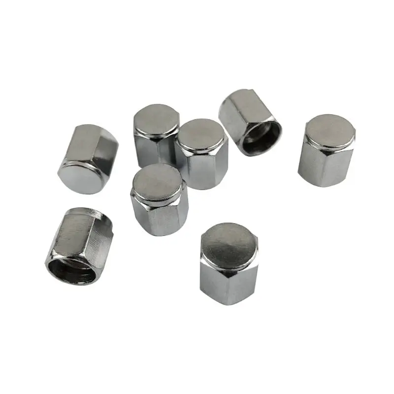 U1JF 8Pcs Aluminum Alloy Car Wheel Tire for Valve Caps Tyre for Rim Stem Covers Car Truck Automotive Styling Air Caps