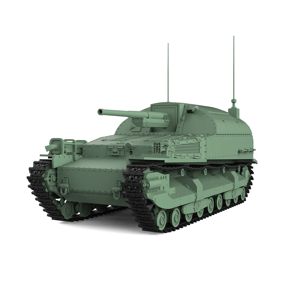 KORA 1/72 コンクリートランドシップ　イギリス軍 計画戦車 レジン 1/72 WW.I イギリス軍 コンクリートランドシップ 計画戦車 - (株