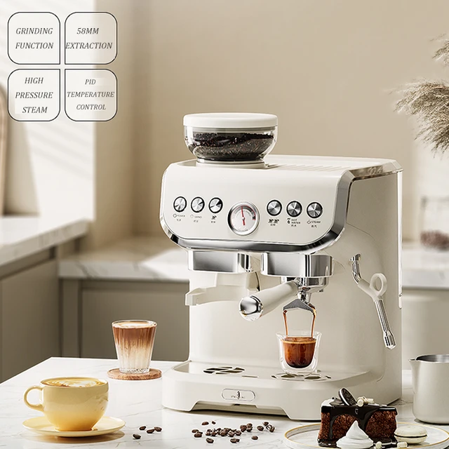 Macchina da caffè professionale 4 In 1 19 Bar macchina per caffè Espresso  automatica - AliExpress