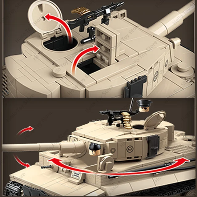 New Military Heavy Tank Panzerkampfwagen VI E Tiger I