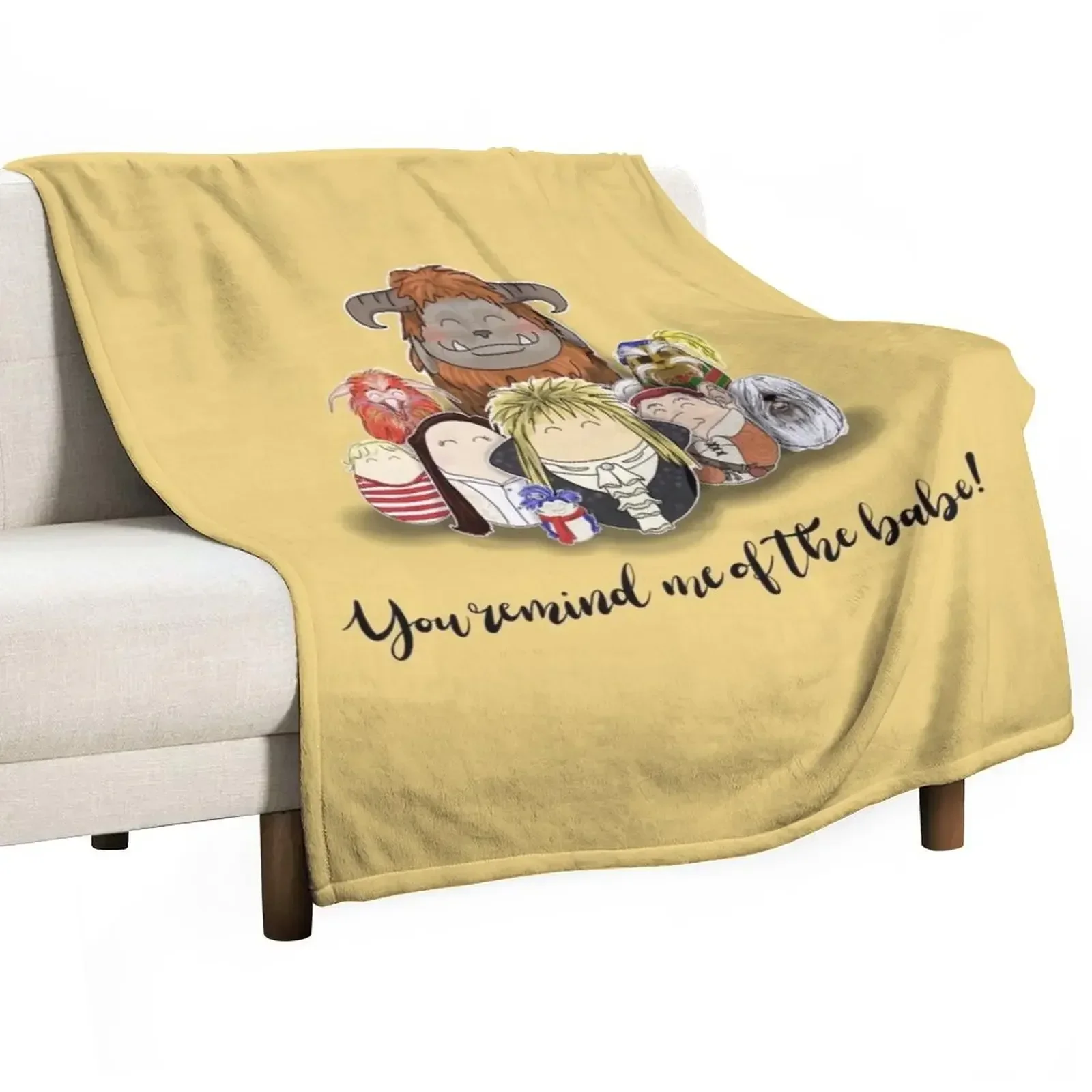 

You Remind me of the Babe Throw Blanket Summer Beddings Luxury Designer Flannel Fabric Blankets