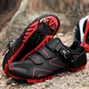 Mountain Bike Shoes Mens Cycling Shoes MTB Shoes Quick Ratchet Buckle Compatible with SPD System Pedal for Indoor and Outdoor Mo 3