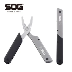 SOG 13 in 1 BATON Q3 Multi-Tool Folding Pliers Tactical Pen EDC Multifunctional Pocket Portable Outdoor Gadget Mini Hand Tools