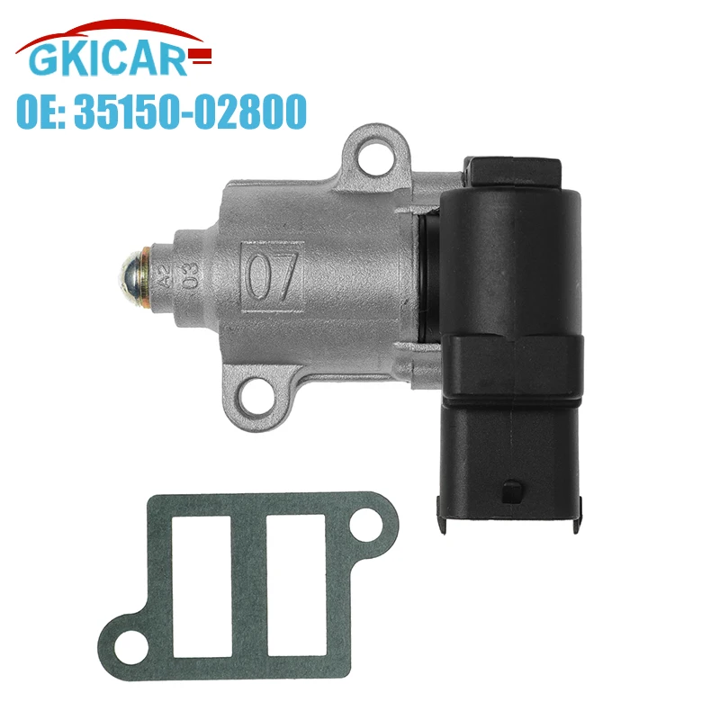 Idle Air Control Valve 2007-2010 Hyundai MATRIX I10 1.1 2008 Kia Picanto pneumatic air valve