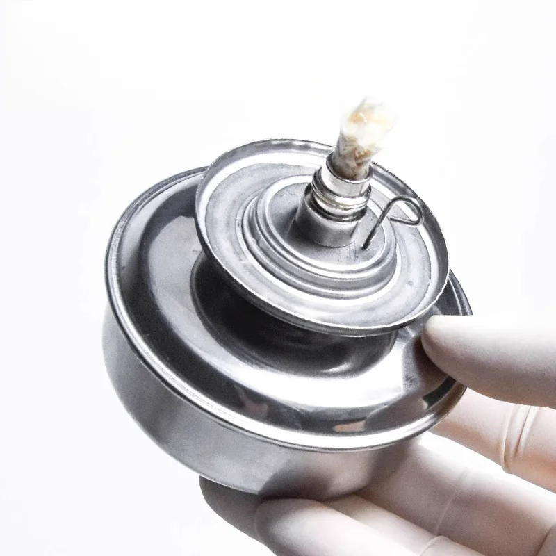 Stainless Steel Alcohol Lamp Explosion Proof And Leak Proof Laboratory Equipment Chemical Experimental Heating