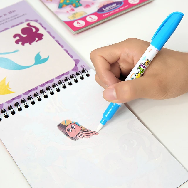 Multi-use Magic Water Coloring Book Z183-5